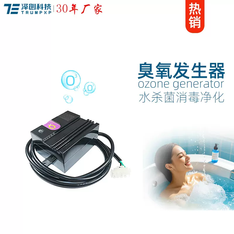 创普TRUMPXP浴缸泳池SPA水箱杀菌消毒祛味净化臭氧发生器大型配件
