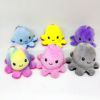 Two-sided Expression Flip octopus Pendant Cross border Same item octopus doll Machinable custom