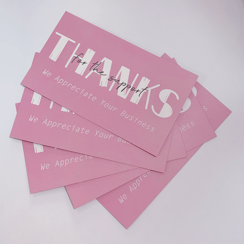Amazon Greeting Cards Creative Foreign Trade Cards Printing Hot Stamping Cards Cross-Border E-Commerce Thank You After-Sales Cards Gift Cards Christmas