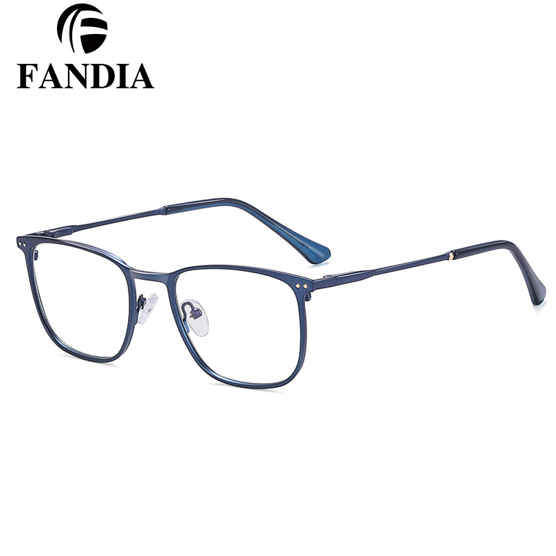 Fábrica de origen metal gafas anti-luz azul OEM personalizable etiquetable logo personalizable91339