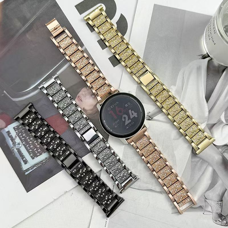 Suitable for Vivowatch3/2Watchgtiqoogt Smart Watch Women's Model Metal Full Diamond Wristband Diamond Model