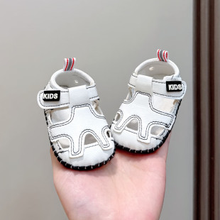 Baby Sandals for Boys, Summer Kidsren's Soft-Soled Toddler Shoes, Non-Slip Pre-Step Shoes, 1-3 Years Old Soft-Soled Shoes, Baby Shoes