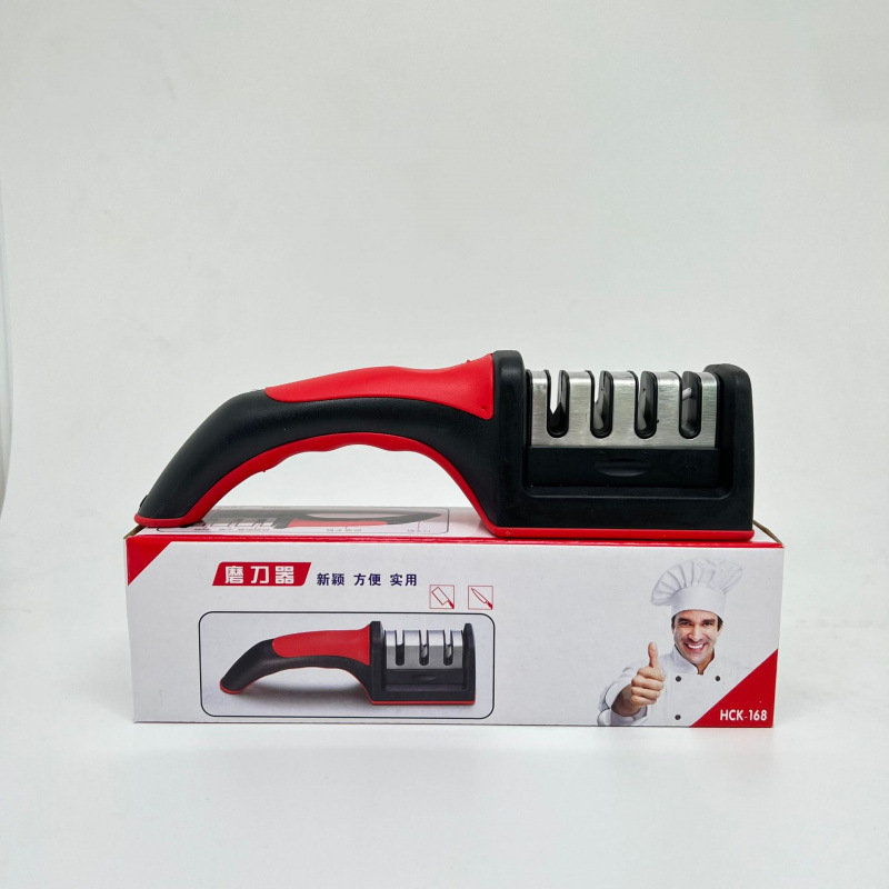 El nuevo afilador de cuchillos rápido de cuatro etapas, el afilador de cuchillos multifuncional para el hogar, la piedra de afilar mágica imprescindible para la cocina