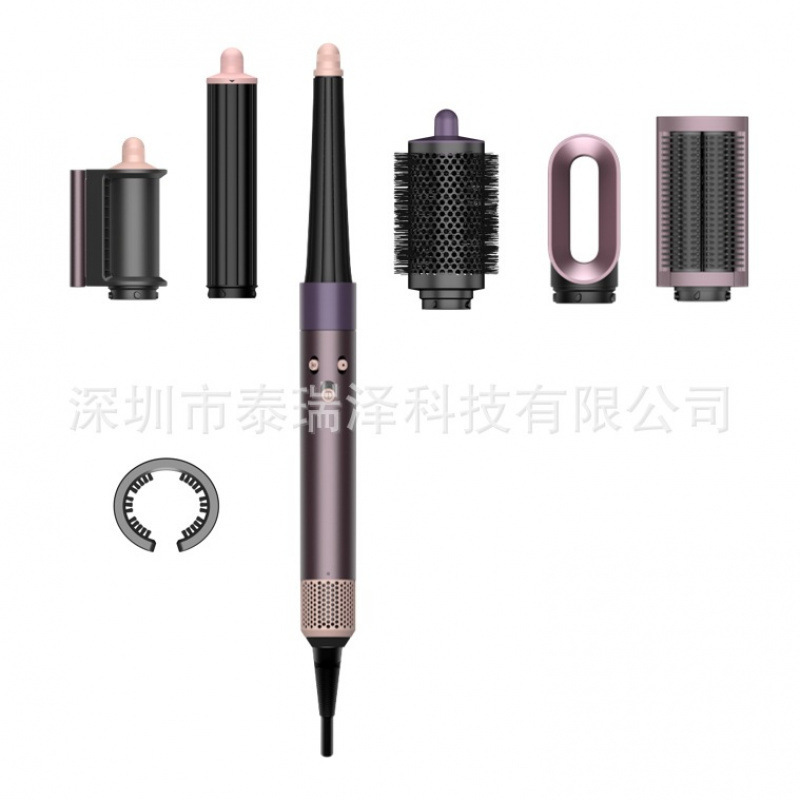 跨境HS08 Airwap负离子空气卷发棒多功带app能美发造型器styler|undefined