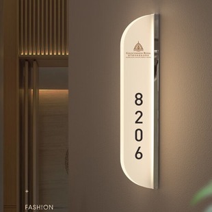 Hotel Beauty Salon Medical Beauty Plastic Hospital Luminous Doorplate Double-sided Side Lights Signs Simple Fashion Signs