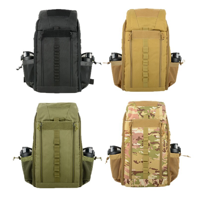 Bolsa médica táctica multifuncional personalizada transfronteriza de primeros auxilios contra incendios al aire libre de gran capacidad de material de emergencia a pie mochila
