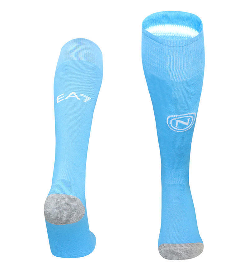 26 club tailandés Copa del Mundo calcetines de fútbol para hombres toallas profesionales sobre la rodilla antideslizante calcetines gruesas para adultos y niños