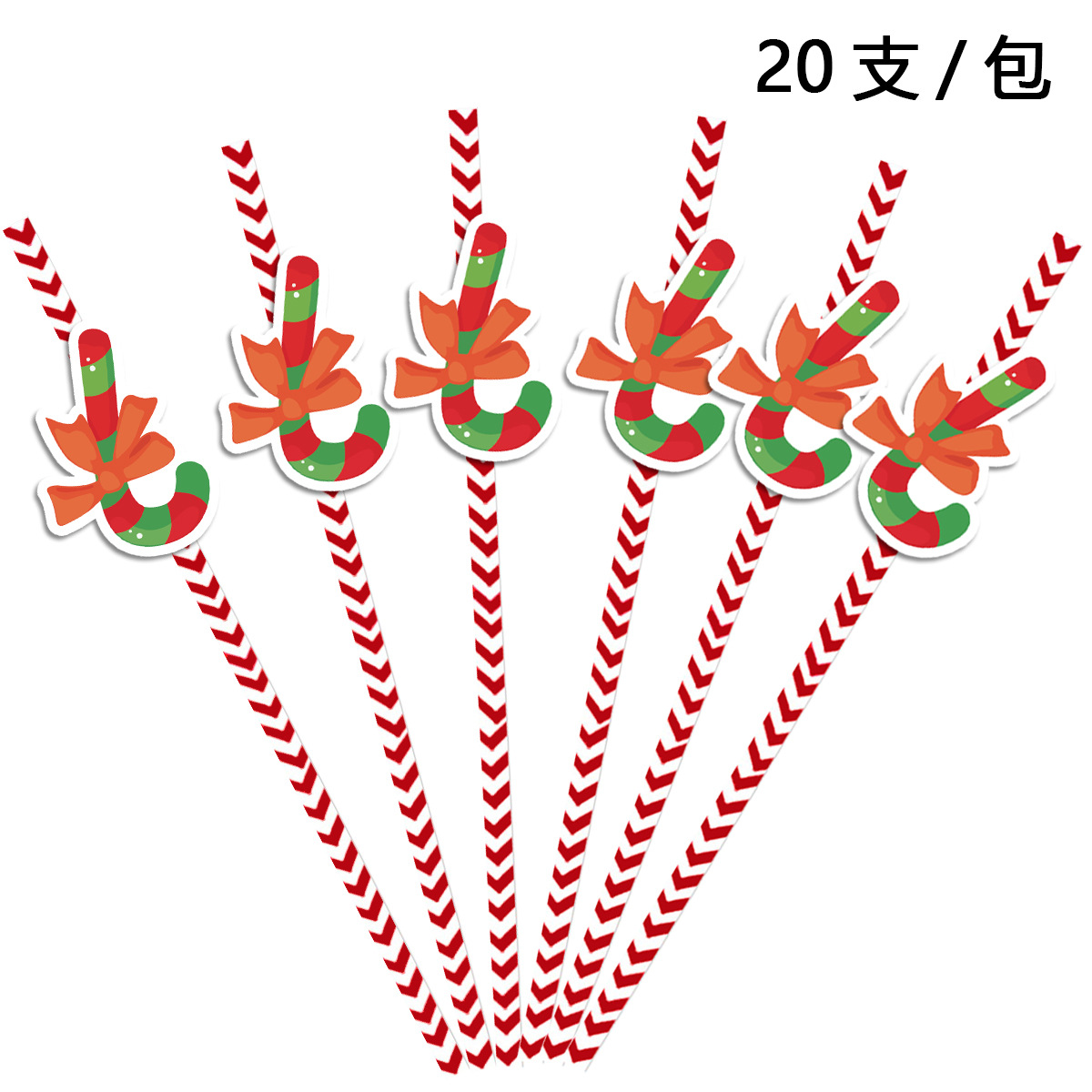 Navidad decoración paja fiesta suministros creativo papel paja árbol de Navidad Santa Claus paja en stock al por mayor