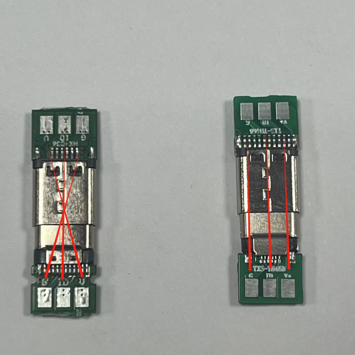 TYPE-C公头灯带专用插头，灯带控制器