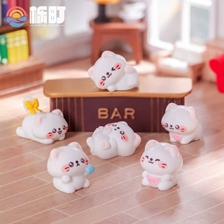 卡通萌小猫装饰品电脑电视显示器汽车导航仪中控台微景观家居摆件