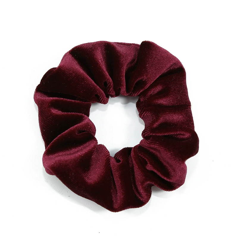 Hair Scrunchie (Swan) multicolour, European style, simple elegant design, 9.5×3.5 cm
