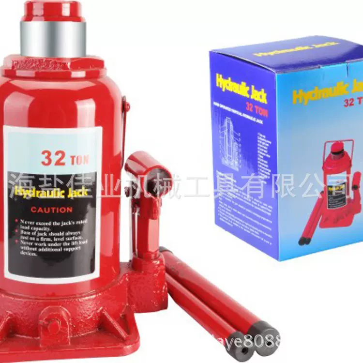 【厂家直销 大量出口】32T立式油压千斤顶 手动液压千斤顶