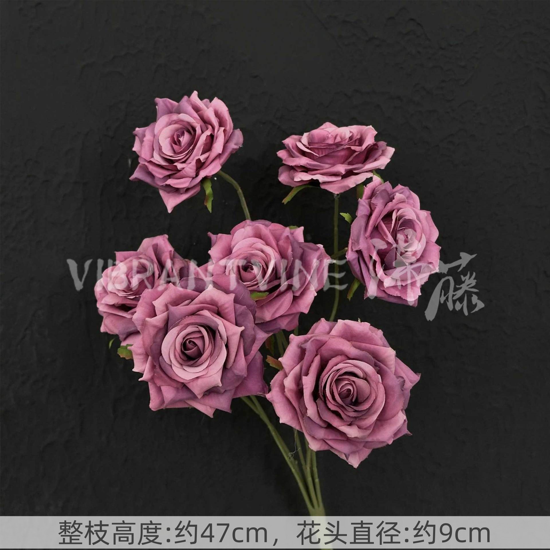 Púrpura de la boda flor artificial salón de bodas Camino de plomo techo arreglo floral Hotel Bienvenido arco piso decorativo flor artificial