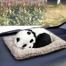 车载用品活性炭仿真竹炭狗车摆件除异味车内装饰用品