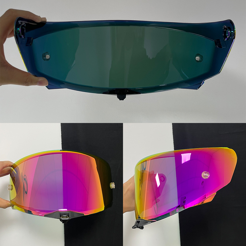 Tt Revo Lenses Are Suitable for Tt Revo Motorcycle Helmets, with Mirror-Coated High-Definition Lenses for Day and Night Use and Uv Protection