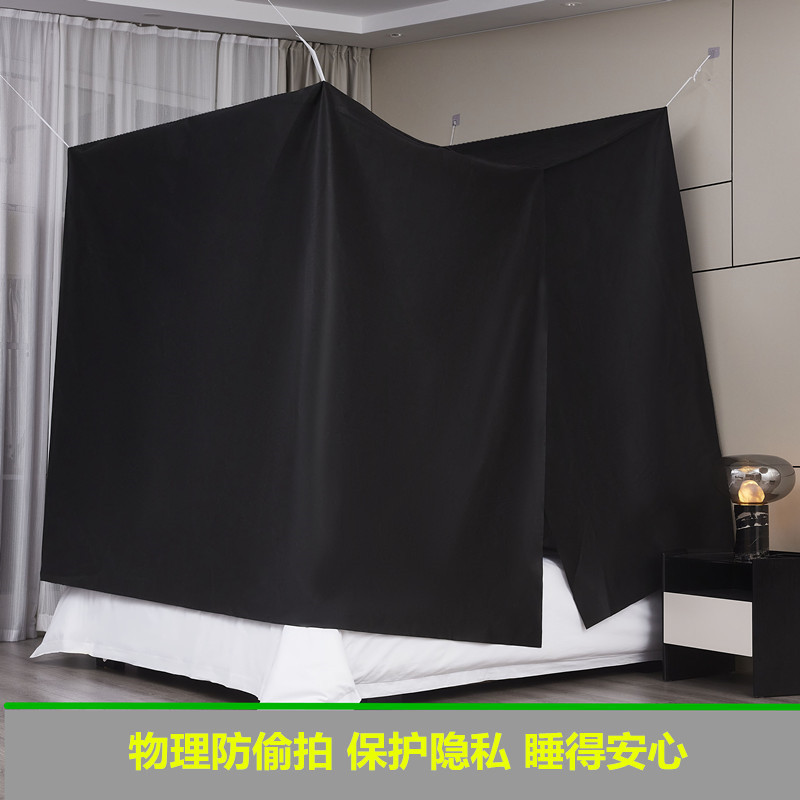 酒店防帐篷一次性便携式宾馆防走光遮挡帘无纺布蚊帐一件批发跨境|undefined