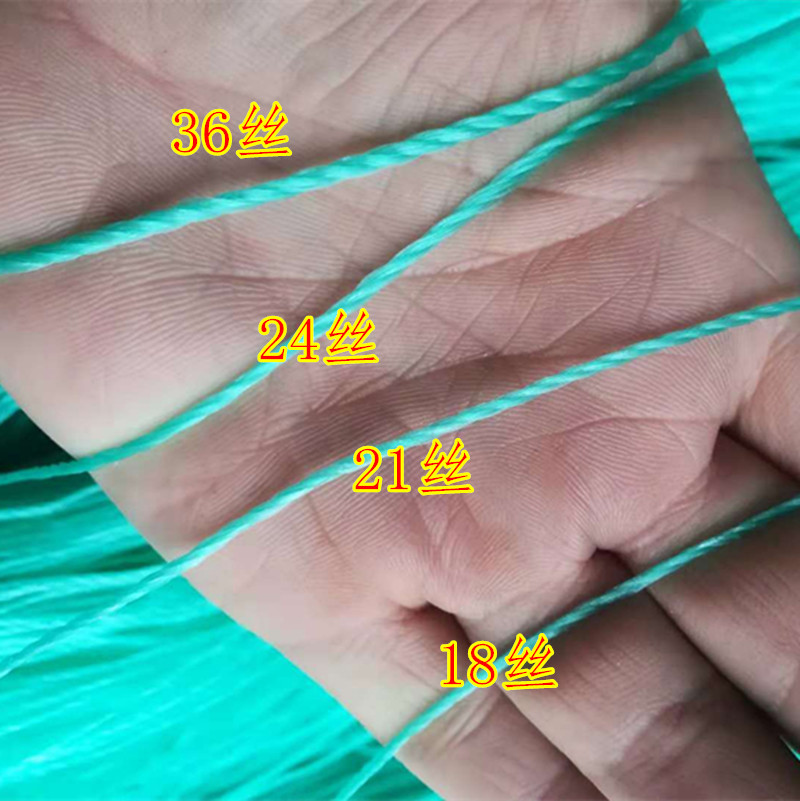Greenhouse hanging seedling rope vegetable cucumber hanging vine rope plastic rope tomato tomato climbing vine net planting net agricultural
