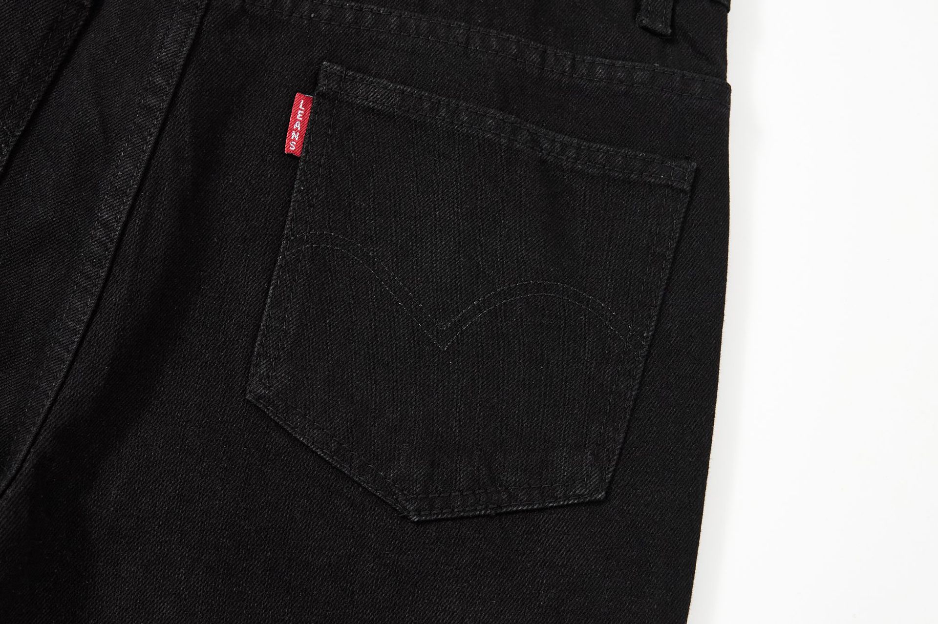 Man Solid Color Loose Fit Jeans 2025 Spring Summer New Pants American Casual Fashion Slimming Micro Flared Trousers Style_voghion.com