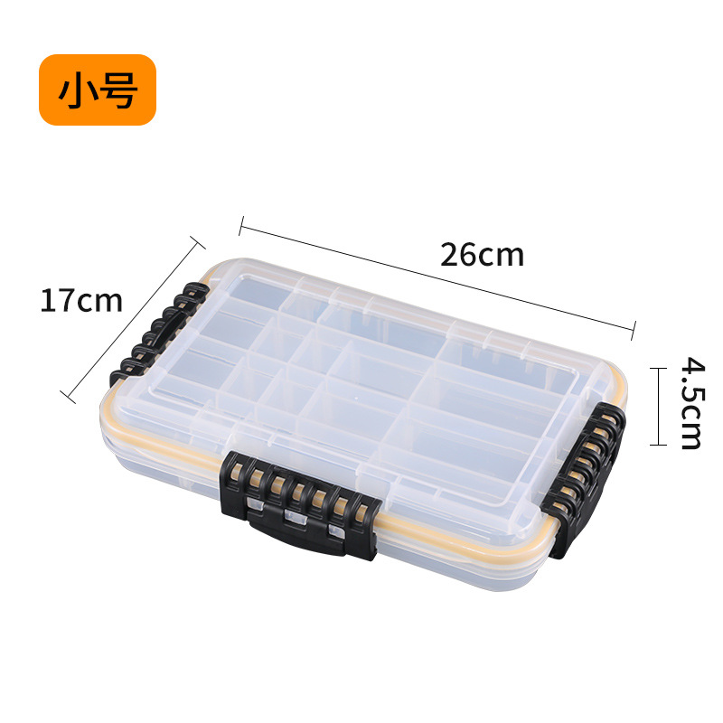 Weihe HB212 caja Luya a prueba de agua caja de inserción caja de gancho de cebo caja de accesorios de artes de pesca Weihai artes de pesca transfronteriza
