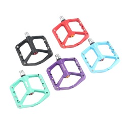 DRCKHROS Bicycle Pedal Nylon Fiber Bearing Bearing Slip-Resistant Riding Pedal Bike Accessories