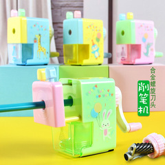 Cartoon Pencil Sharpener for Kids, Handheld Pencil Sharpener, Children's Pencil Point Trimmer, Pencil Sharpener, Pencil Point Grinder