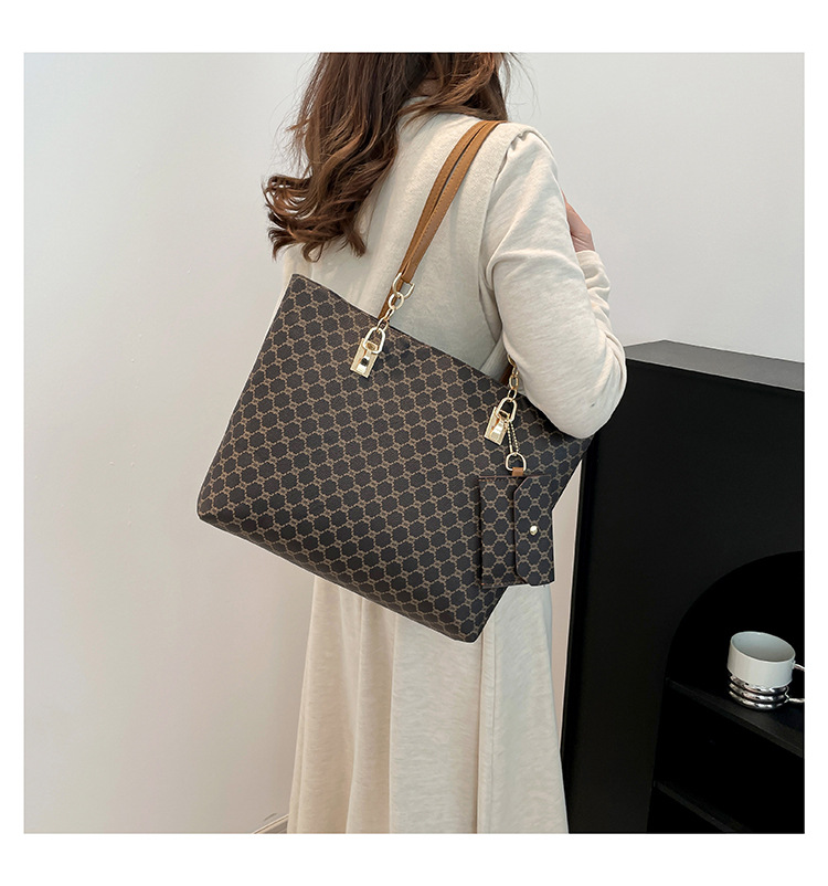 750g Weight Zipper Closure Type Double Shoulder Straps Strap Type Bag Sets Bags Type Daily Occasion PU Material Women's Backpack Backpack Geometric Pattern All Seasons Season Women's Gender Elegant, Basic Style Square Shape Women's PU Geometric Elegant Basic Square Zipper Bag Sets 14