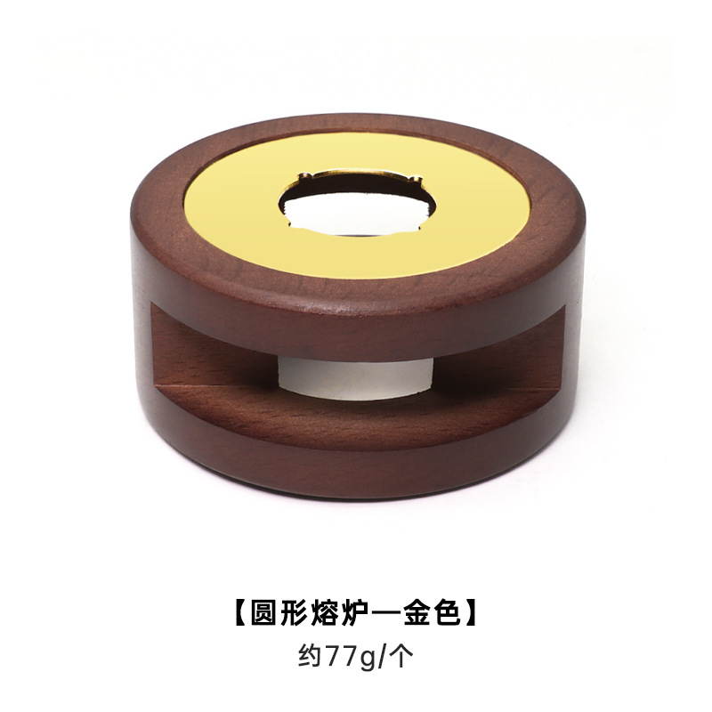 Fuego pintura sello horno de ciervos de hierro hueco redondo horno de pintura de fuego vintage Barra de cera horno de palo de cera