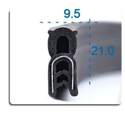 电柜防尘密封胶条防水密封皮条橡胶密封条电器机柜门隔音条橡胶条