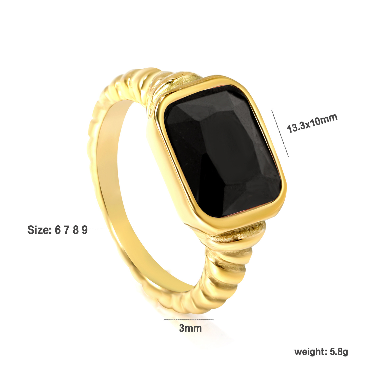 Black Diamond Gold RI1461B