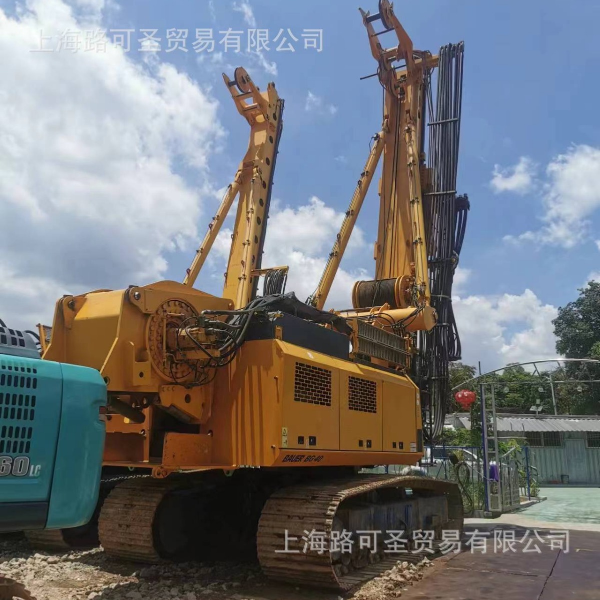 二手旋挖钻机宝娥40旋挖钻机 低价二手汽车吊起重机 二手履带吊