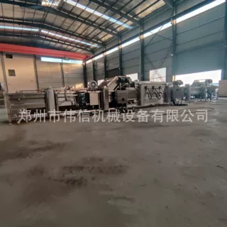 多功能果蔬清洗线可处理土豆胡萝卜白菜等根茎叶类