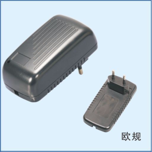 东莞厂家供应24W欧规电源外壳/扣位适配器外壳/大功率充电器外壳