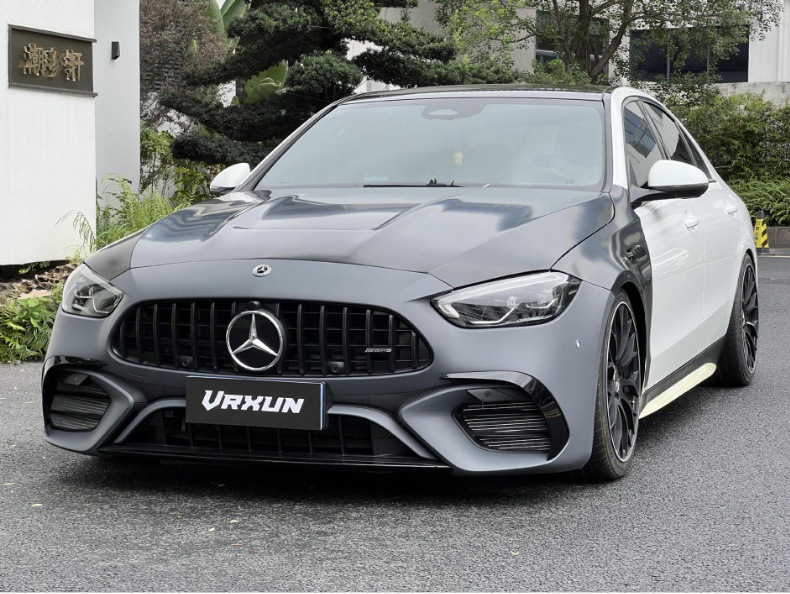 Applicable to 22-25 new Mercedes-Benz C W206 modification and upgrade C63AMG1:1 wide body surrounding front bumper wing fender