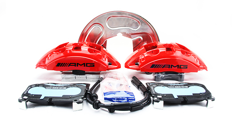 Suitable for Mercedes-Benz Large Gw464G500G350G550 Modified Calipers, Front Six and Rear One Large Brake Disc, Large Calipers