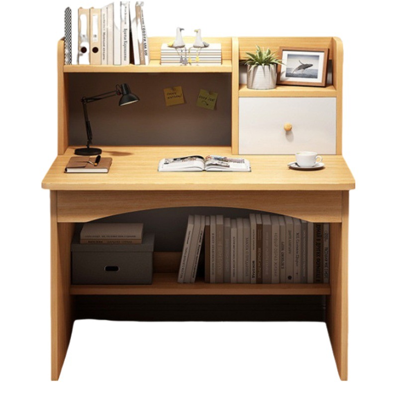 Escritorio de la computadora escritorio del hogar estantería integrada simple estudiante estudio escritorio dormitorio estudio Oficina mesa de escritura