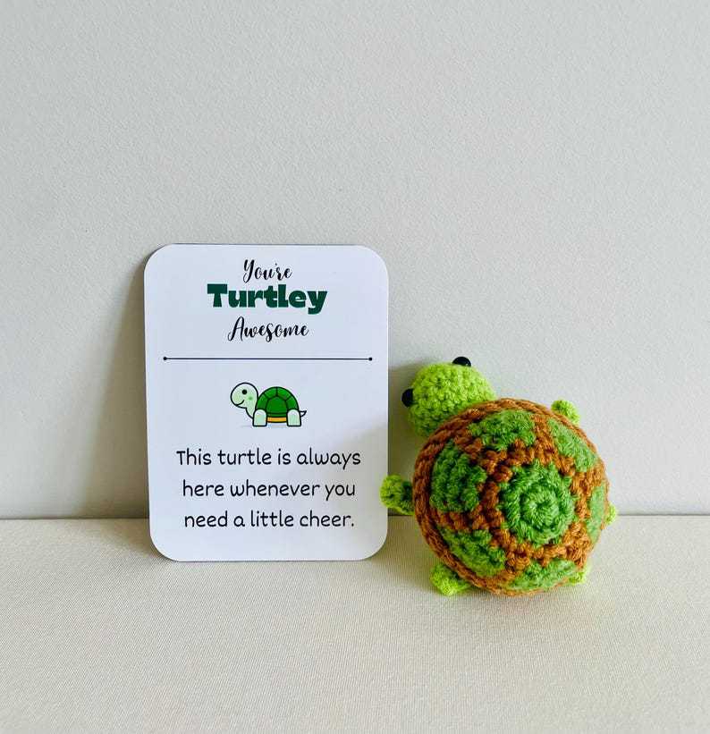 【완제품】작은 거북이와 카드