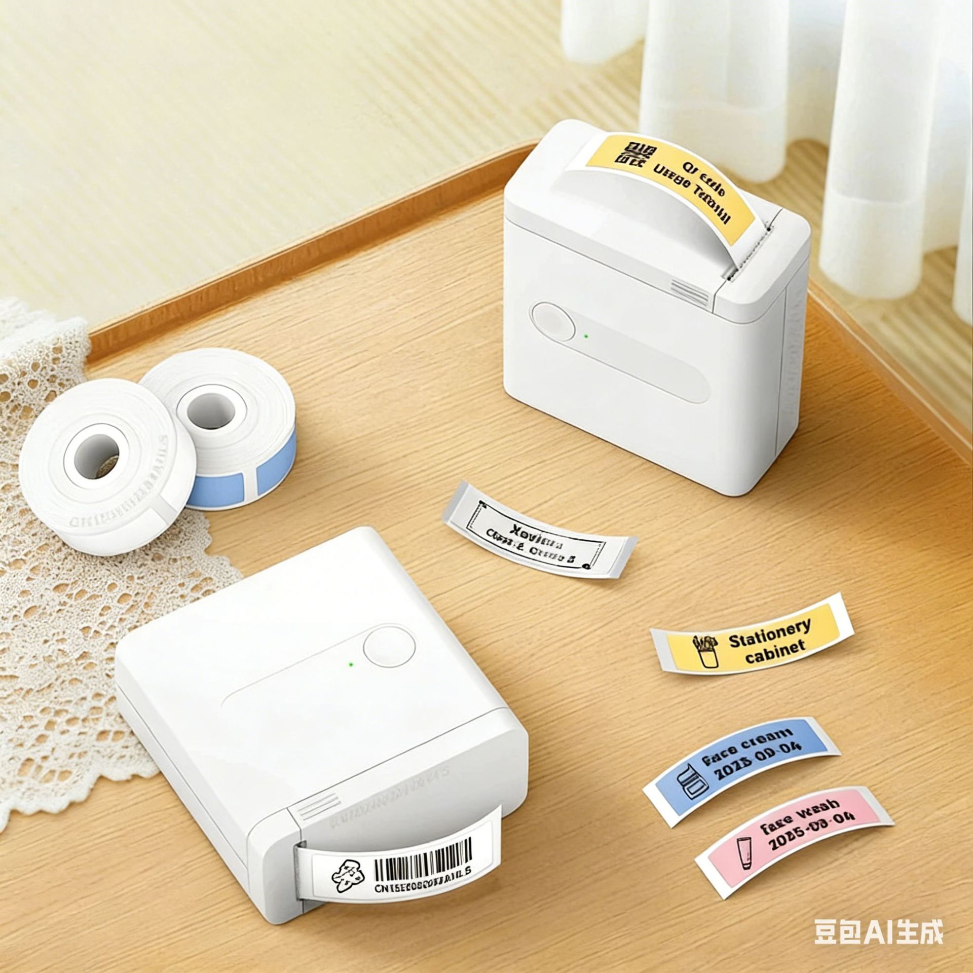 Mini Printer便携式标签打印机蓝牙无线迷你贴纸打印机可定制批发