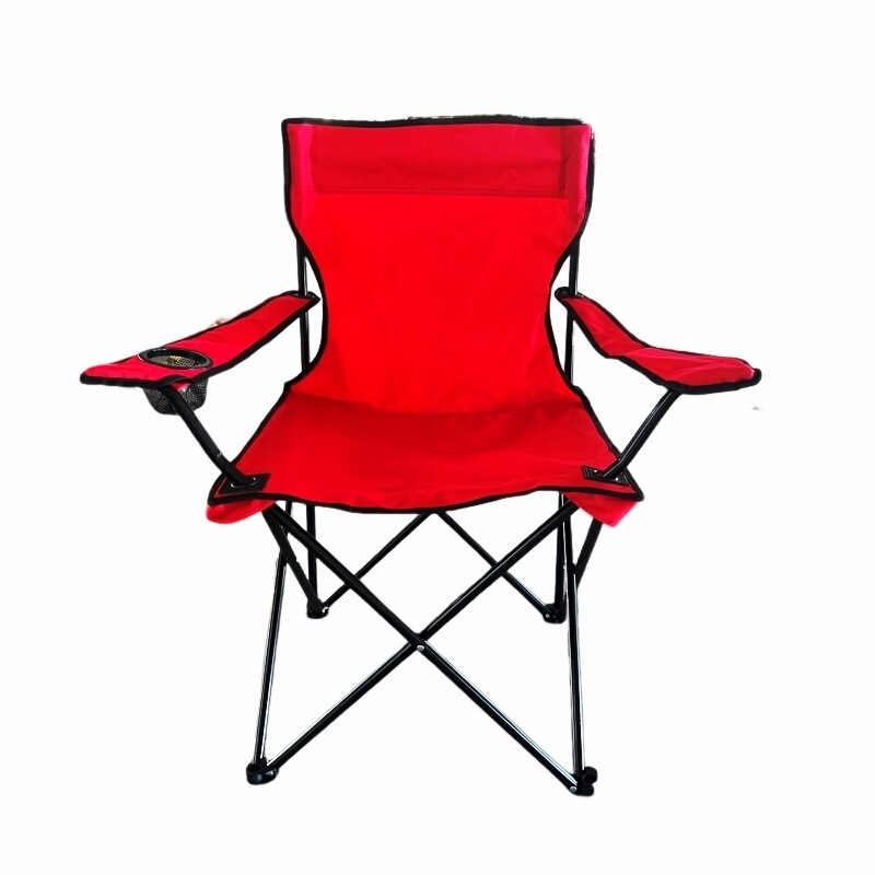 Yg-C073 Cross-Border Supply of High-Quality Beach Chairs, Armchairs, Leisure Chairs, Camping Chairs, Bright Red
