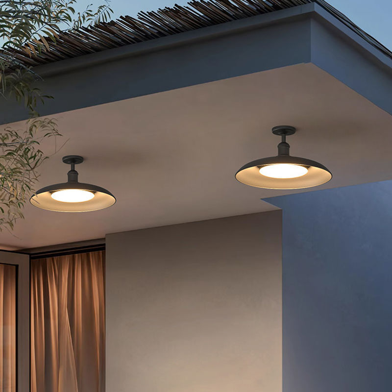 Outdoor Waterproof Ceiling Lamp, Entrance Hall Lamp, Industrial Style Porch Lamp, Balcony Ceiling Lamp, New Normcore Courtyard Lamp
