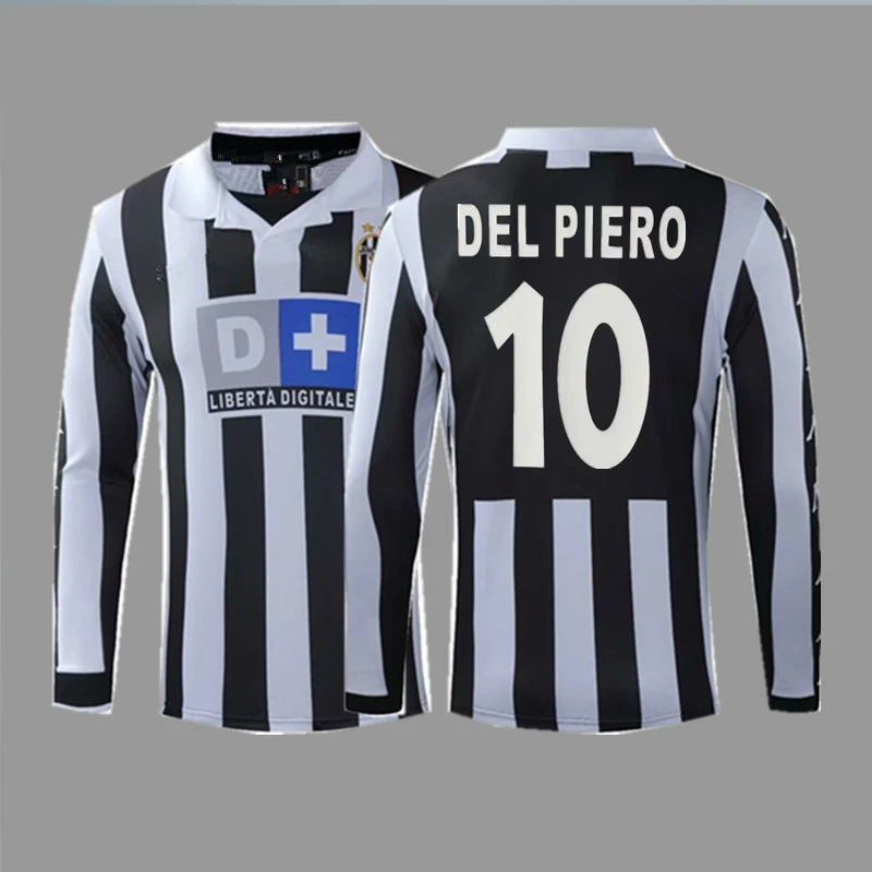 Retro jersey long-sleeved football uniform Lampard Robber Bartres Hazard Inzagi Piero Zidane