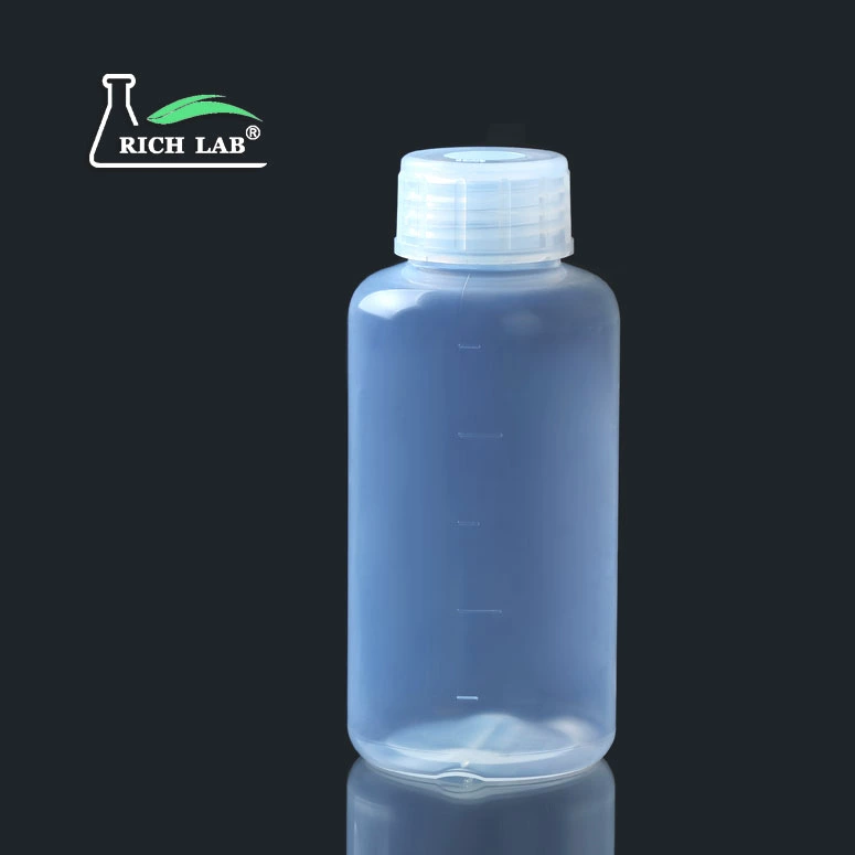 Коррозионная устойчивость кислоты и алкалиа бутылки образца УЗК-рта бутылки 100 мл/250/500 мл реагента Японии ПФА тетрафторопластик