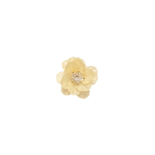 Charming Fairy Tale Cherry Blossom Hair Pin Kids' Headband Sweet Princess Braided Hair Clip Summer Girl Cute Flower Edge Hair Clip