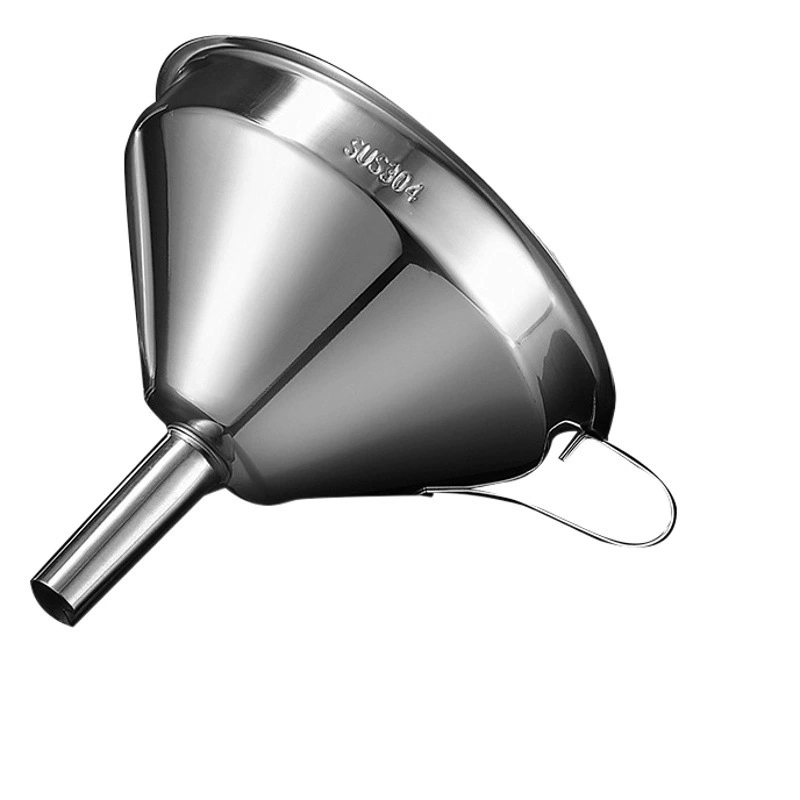 Воронковый фильтр из нержавеющей стали 304, бытовой традиционный китайский растительный масляный фильтр для кипящей воды, производитель фильтров для ликера и вина для домашнего пищи