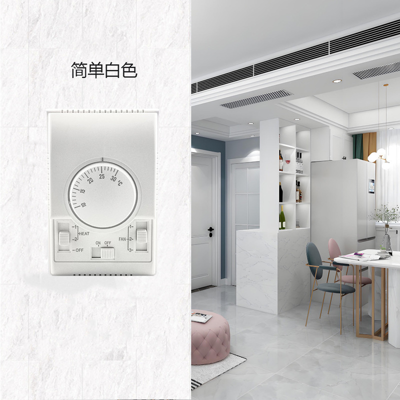 Mechanical Three-Speed Switch Panel Knob Type Temperature Control Switch Mechanical Thermostat