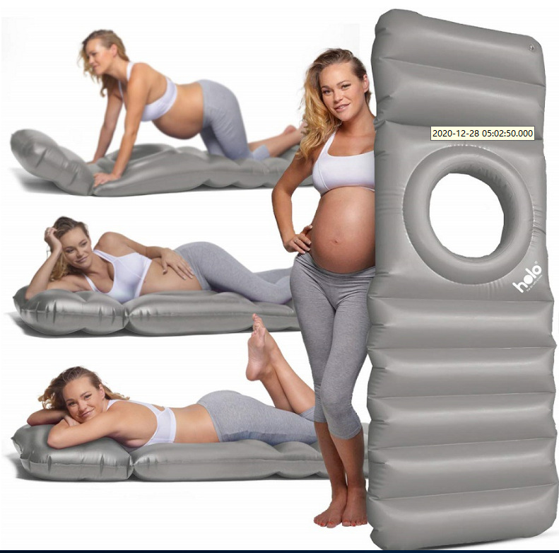 PVC inflatable pregnant woman mats indoor yoga cushion Baoma lying…