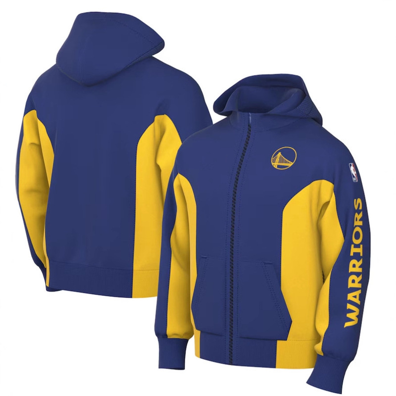 Autumn Jacket Men's Export High-Quality Nba Basketball Training Clothing Outdoor Casual Loose Hooded Sports Jacket