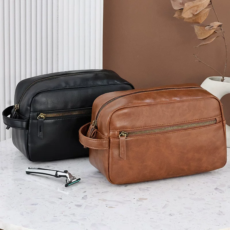 Polyurethane high quality capacious storage system for traveling, handheld storage bag, (Cross-border trading)