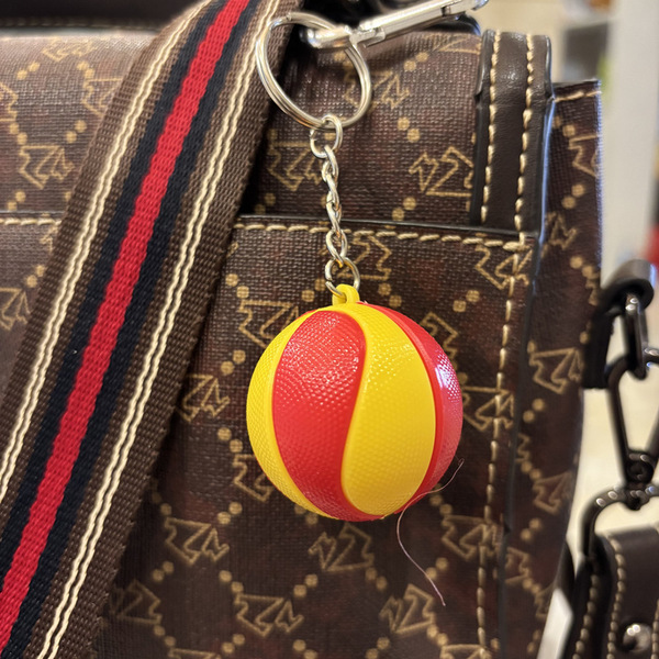 Football fashionable small keychain