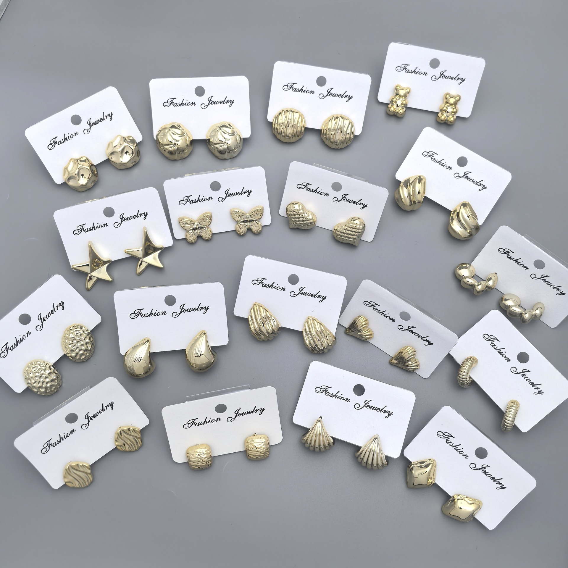 亚马逊跨境时尚耳钉女复古耳环轻奢感小众耳饰女耳钉批发