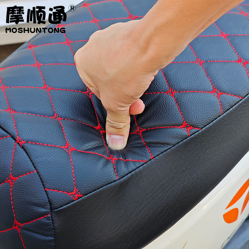 New National Standard Electric Vehicle Seat Cover, Warm and Sun-Protective, Suitable for Yadea, Aima, Tailing, Shenyuan, Xinri Electric Vehicles